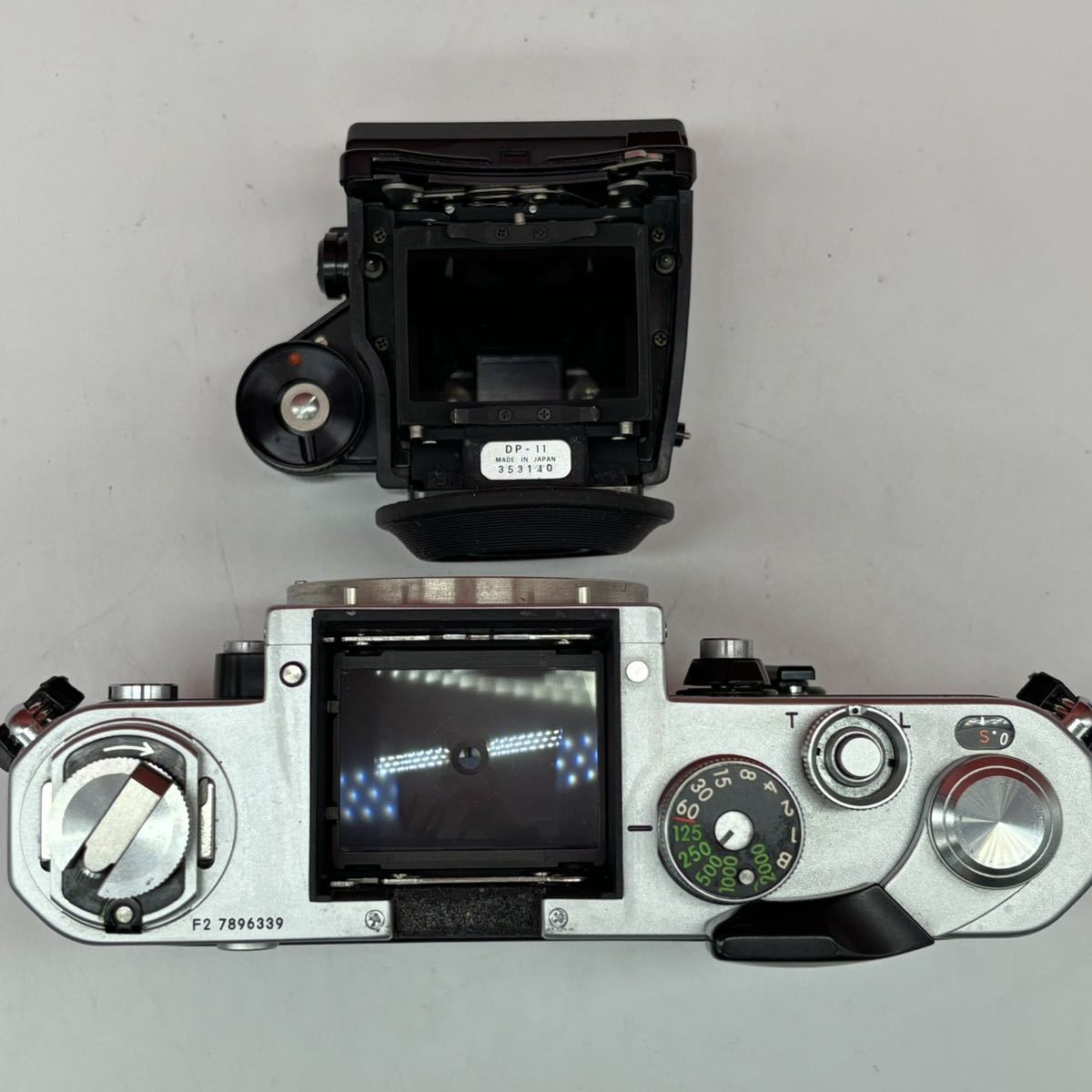 ◆ 【防湿庫保管品】 Nikon F2 フォトミックA DP-11 フィルムカメラ 一眼レフカメラ ボディ シャッター、露出計OK _画像10
