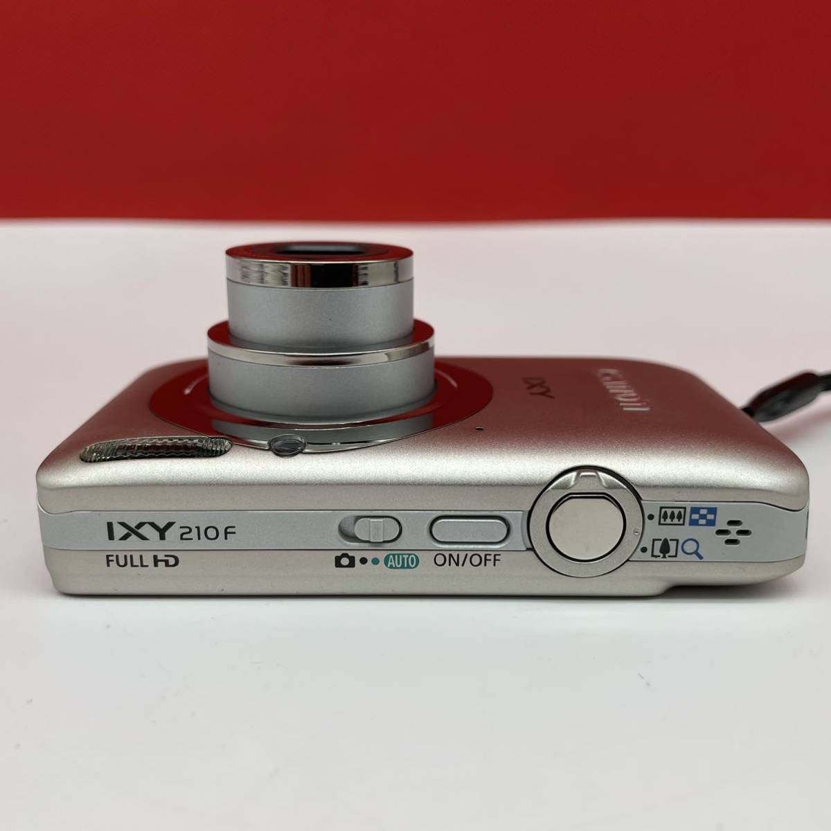 □ Canon IXY 210F コンパクトデジタルカメラ ZOOM LENS 4x IS 5.0-20.0mm F2.8-5.9 シャッター、フラッシュOK バッテリー キャノン_画像6