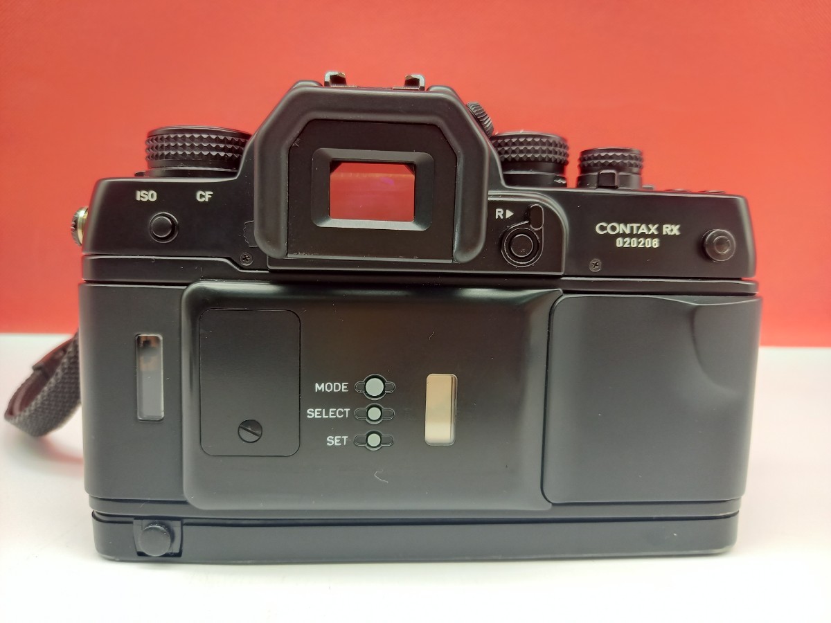 ■防湿庫保管品 CONTAX RX フィルムカメラ 一眼レフカメラ ボディ 動作確認済 シャッター、露出計OK ストロボ TLA 360 コンタックス _画像3