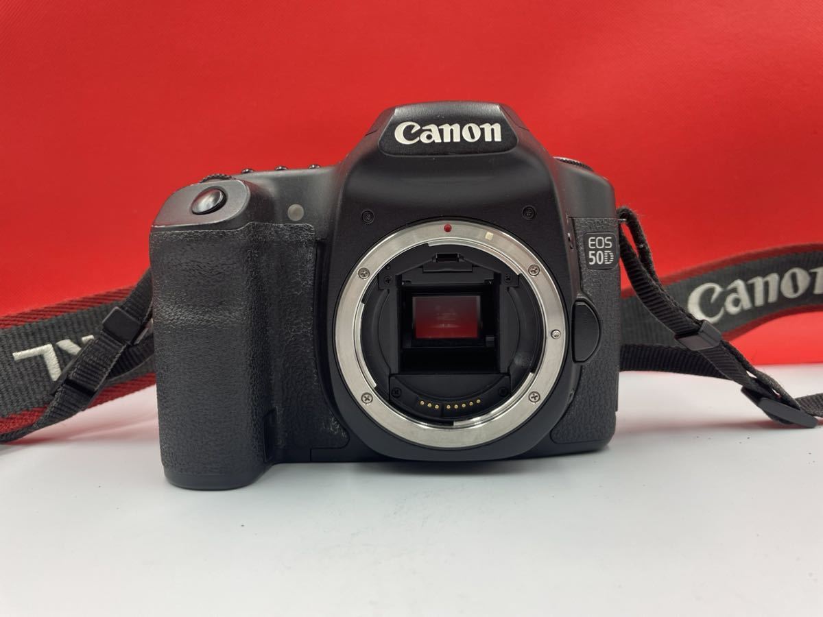 ＊ Canon EOS 50D デジタル一眼 カメラ ボディ バッテリー付き BP-511A 現状品 キヤノン キャノン_画像1