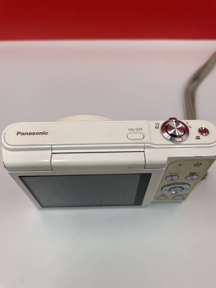 ＊ Panasonic DMC-SZ10 デジタルカメラ デジカメ ホワイト バッテリー無し LUMIX ルミックス 動作未確認 ジャンク パナソニック _画像5