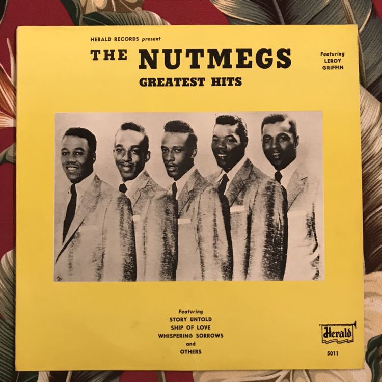 THE NUTMEGS LP GREATEST HITS Doo Wop ロカビリー_画像1