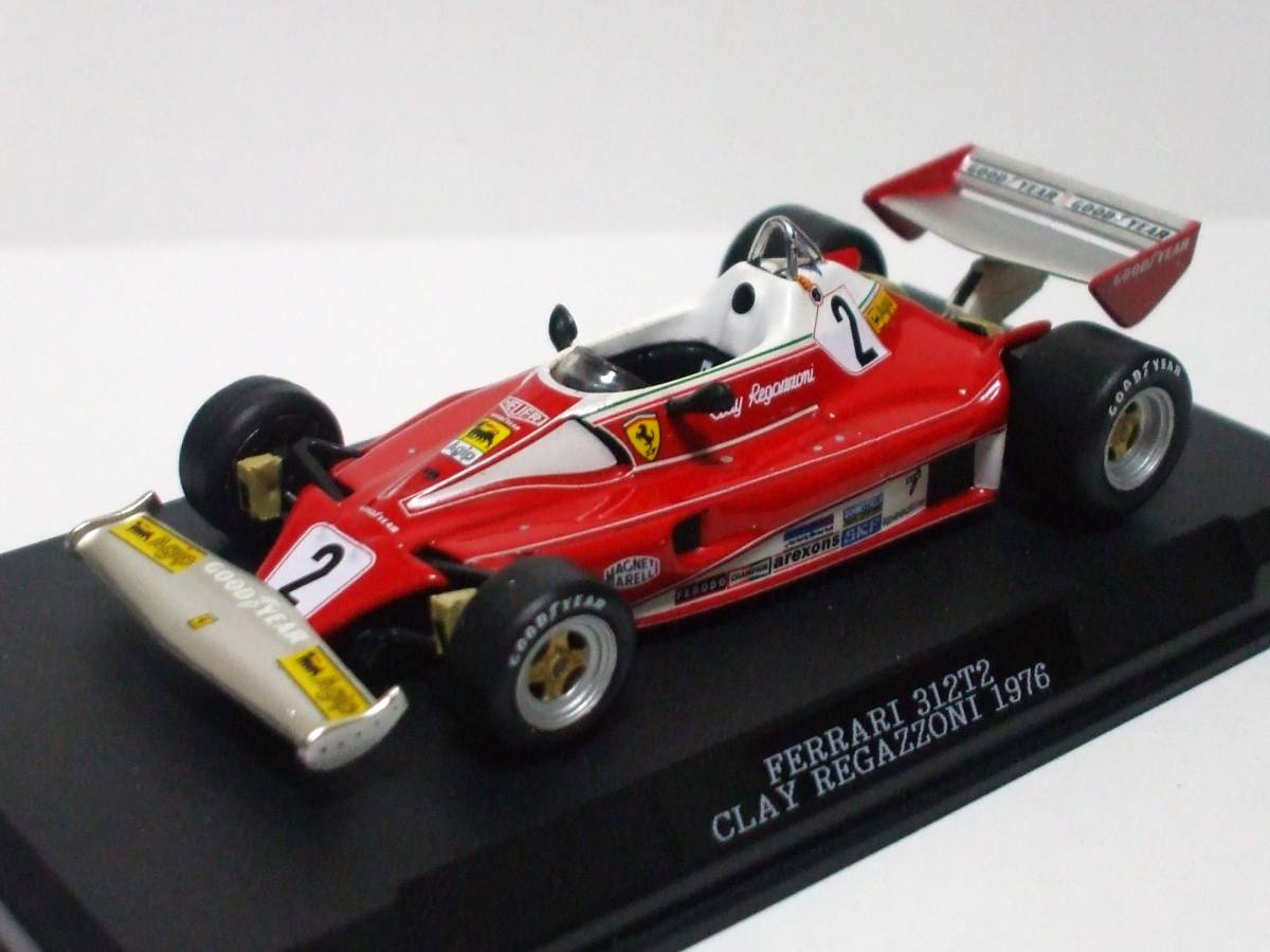 ★フェラーリ 312T2 レガッツォーニ ドライバー変更★Hashette1/43の画像9