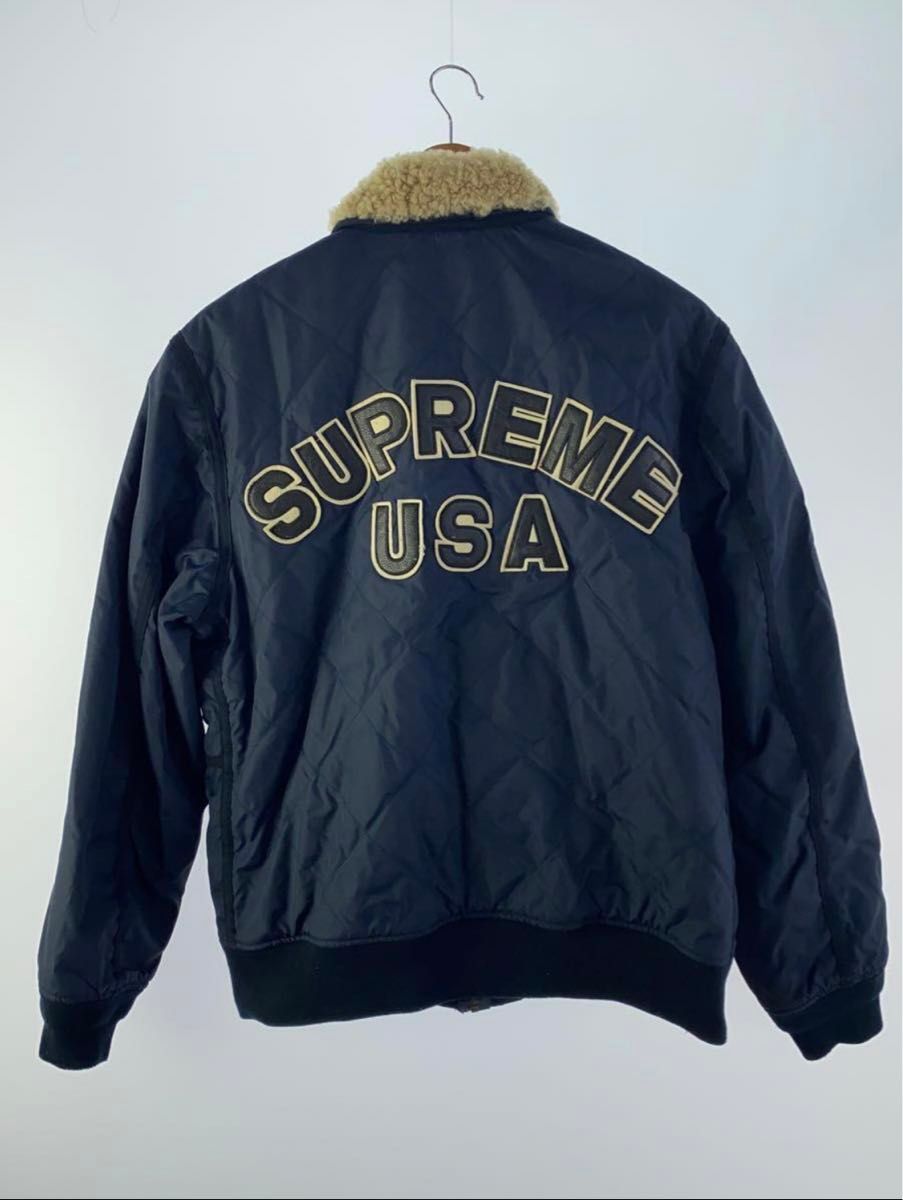 SUPREME 16AW Quilted Nylon Tanker Jacket
