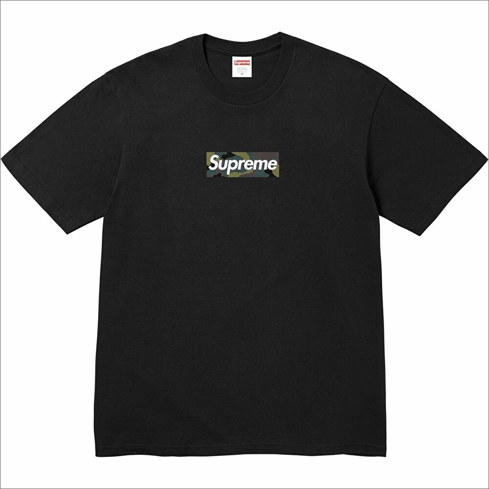 Sサイズ 国内正規品 Supreme Box Logo Tee Black camo 黒 迷彩 ブラック シュプリーム ボックス ロゴ ティー Tシャツ 23AW 23FWの画像1