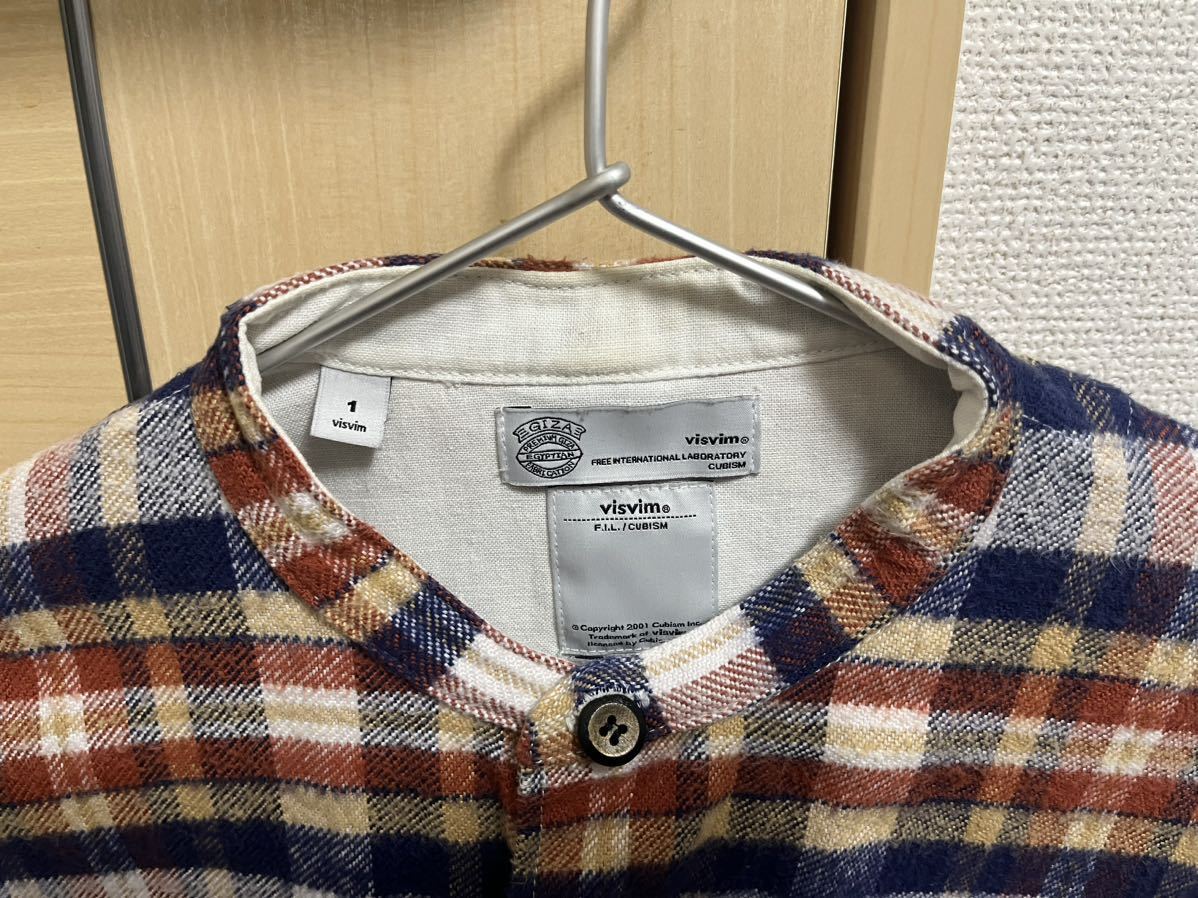 VISVIM BUNYAN SHIRT L/S (BRUSHED GIZA) FIL EXCLUSIVE バッグ 23aw 24ss ICT indigo 藍(lán)染 gore-tex