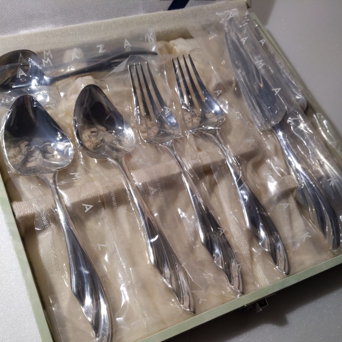 YAMAZAKI pair dinner set 8pcs table knife fork Pooh n& desert spoon strawberry . cutlery yamaco / Yamazaki metal 