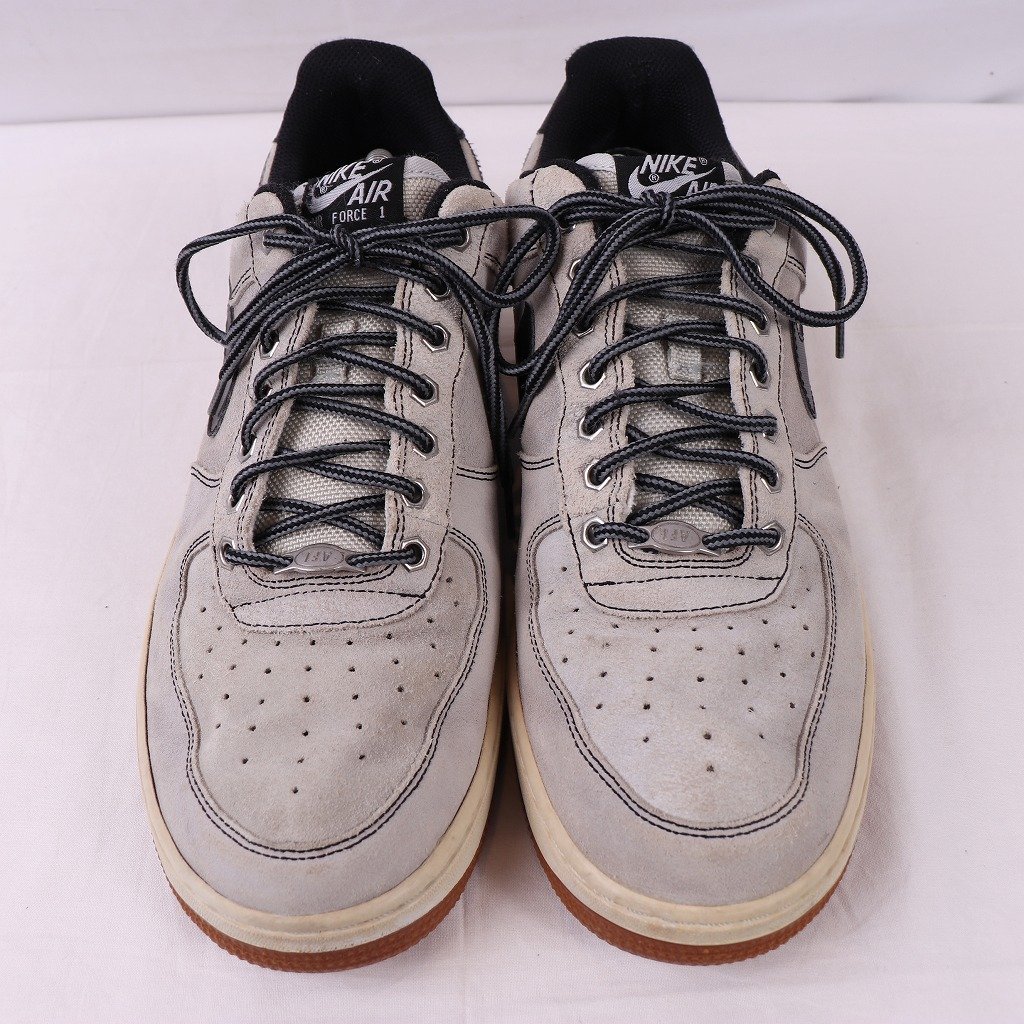 AIR FORCE 1 LOW 28.5cm /NIKE エアフォース1 ロウ ナイキ 古着 中古 プラチナ ホワイト ガムシューズ メンズ スニーカー xx7892_画像3