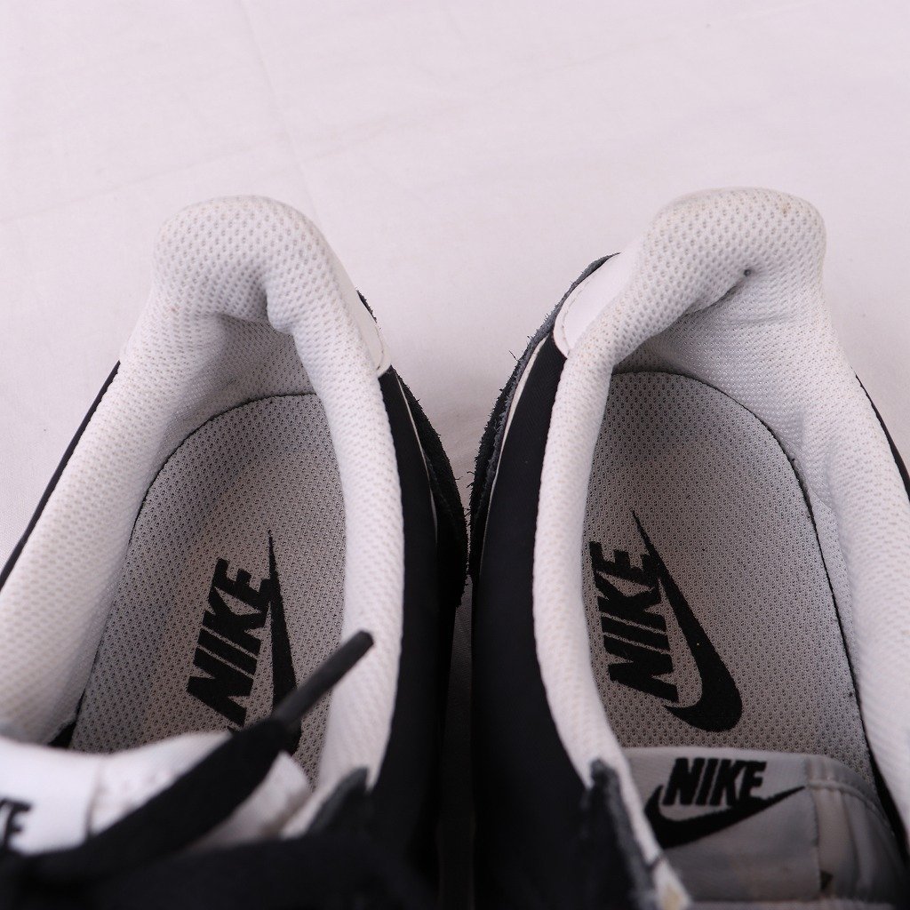 WMNS CLASSIC CORTEZ NYLON 26.5cm /NIKE クラシックコルテッツナイロン ナイキ 古着 中古 黒 ブラック 白 レディース スニーカー xx7901_画像8