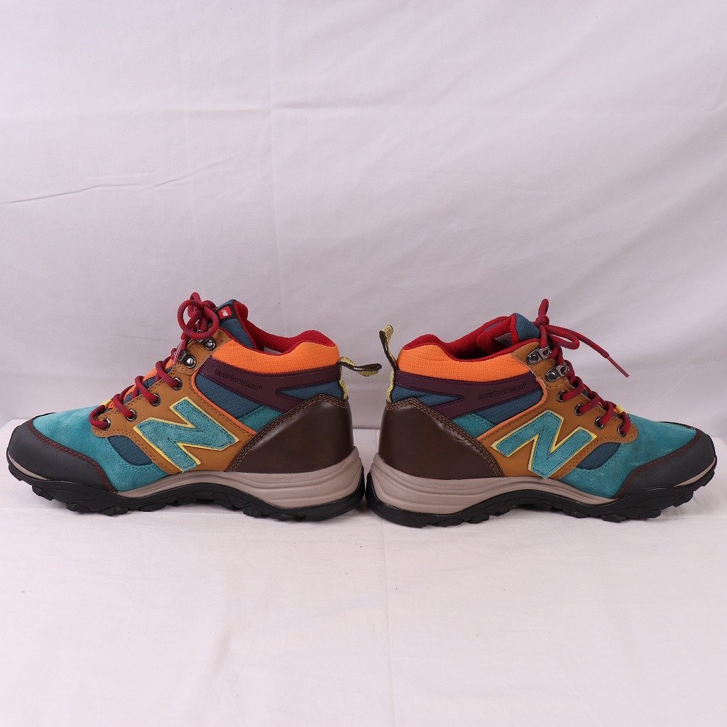 673 New balance 25.0cm/new balance GORE-TEX middle cut green scorching tea orange red used old clothes sneakers men's lady's yy8509