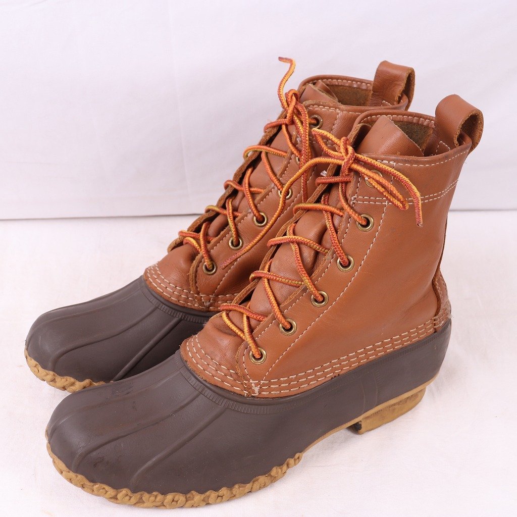 【新作入荷!!】 ハンティング L.L.Bean LLビーン アメリカ製 6ホール 位 25.5cm メンズ ビーンブーツ USA製 メンズ bb931 中古 ブーツ 男性用