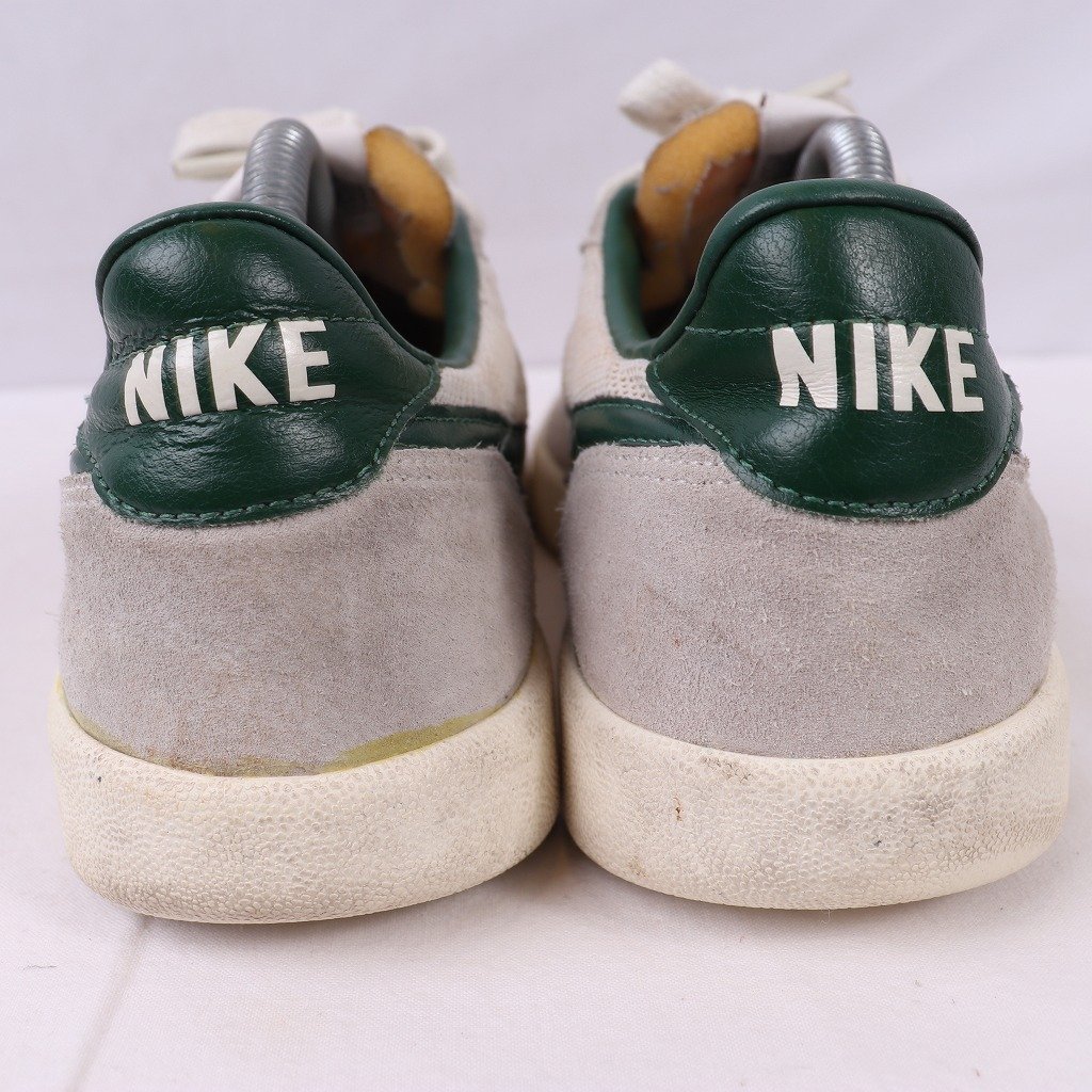 KILLSHOT VINTAGE 26.5cm /NIKE キルショット ヴィンテージ ナイキ 古着 中古 白 ホワイト ライトグレー 緑 メンズ スニーカー xx7917_画像2