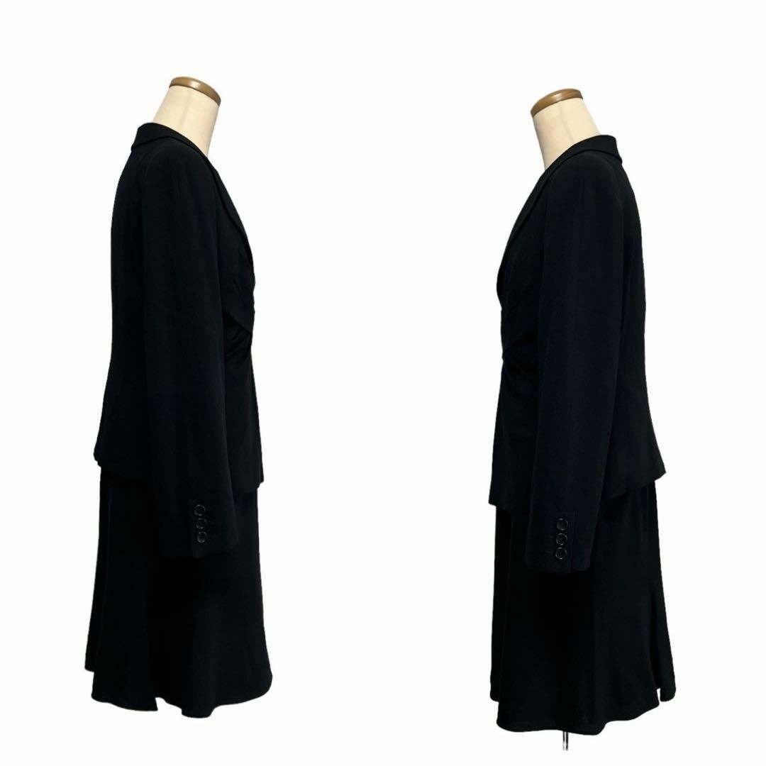 ARMANI COLLEZIONI イタリア製　黒　スーツ　セット　フォーマル　パンツ　スカート_画像5