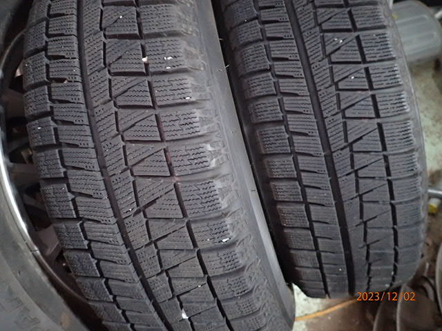 TOPRUN 15x5.5J PCD100 +50 ブリザック アイスパートナー2 185/65R15 2019年製 デミオ ノート カローラ アクア ヤリス フリード_画像7