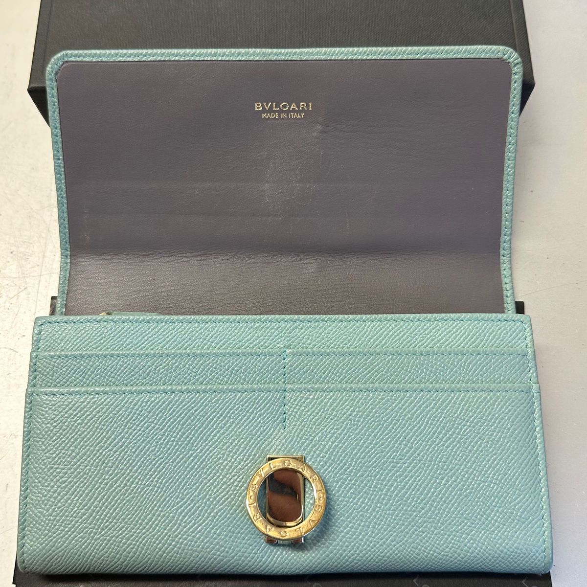 新品同様！ ブルガリ BVLGARI 財布　長財布 ロゴクリップ