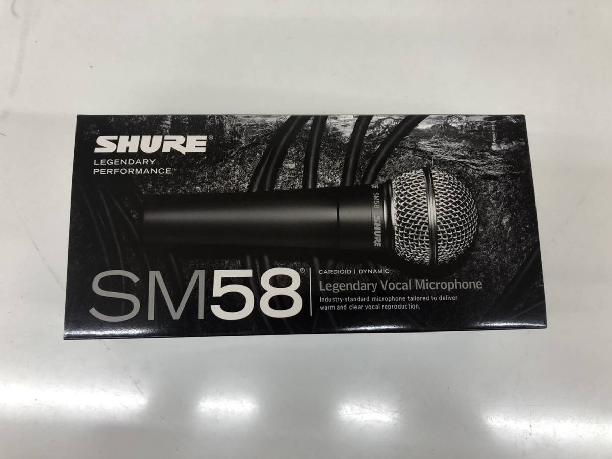 （新品）SHURE SM58 ダイナミック型マイクロホン マイクロフォン シュア_画像4