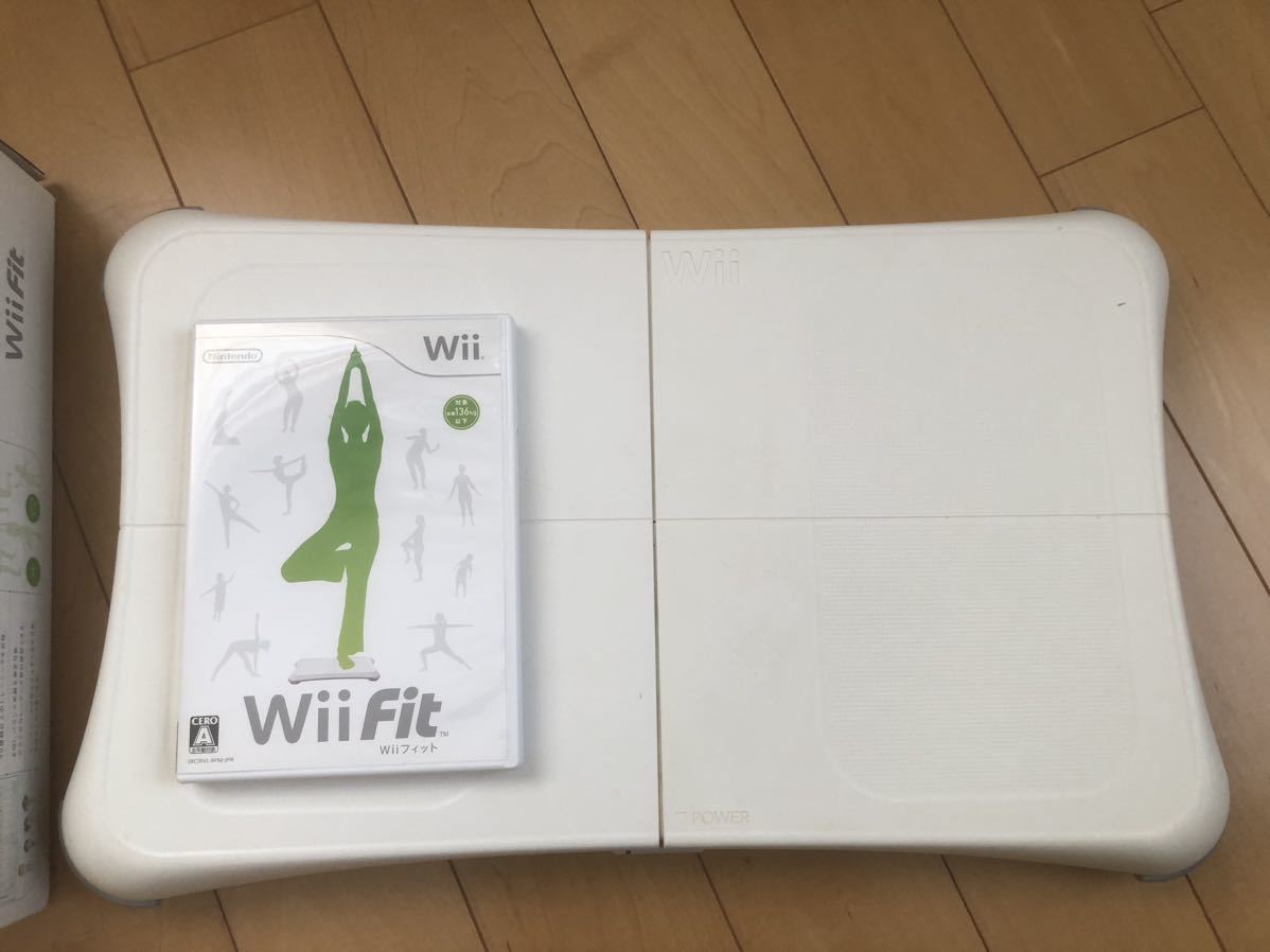 【中古・売り切り】Wii Fit ソフト バランスボード 説明書 有_画像3
