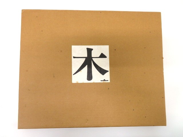 [l004] 未使用 東京クリエイト TOKYO CREATE 木 カッティングボード まな板 天然木 箱付き おしゃれ 木製_画像9