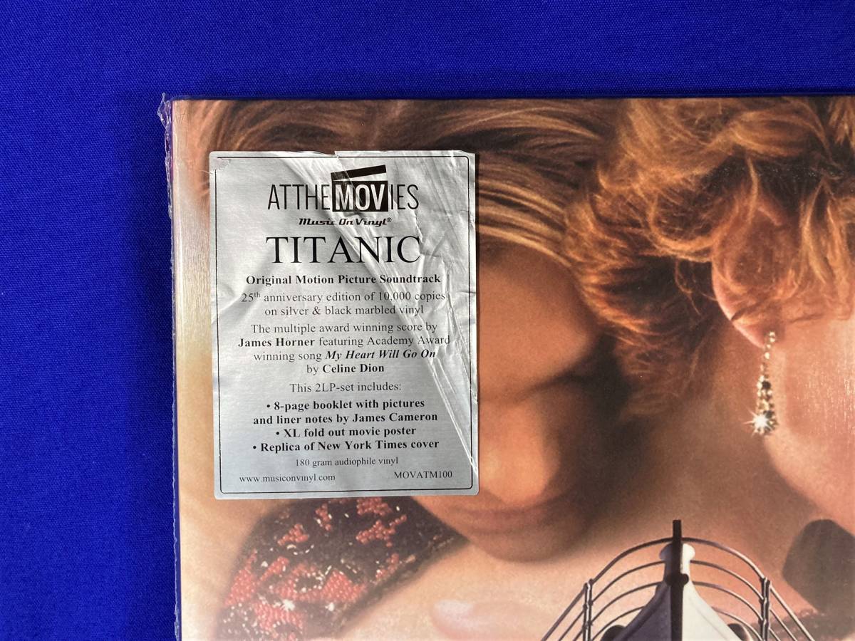  unopened goods with special circumstances discount settled 2LP color record Thai tanik original * soundtrack 25 anniversary EU record weight record limitation record celine dion Titanic other 