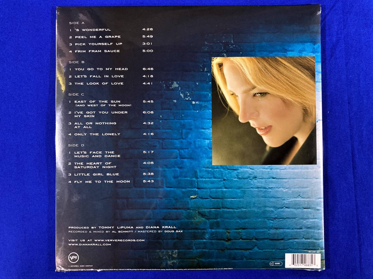 未開封　2LP　売切れ　希少完売品　ダイアナ・クラール　ベスト盤　Diana Krall The Very Best Of Diana Krall　180g重量盤　美品_画像3