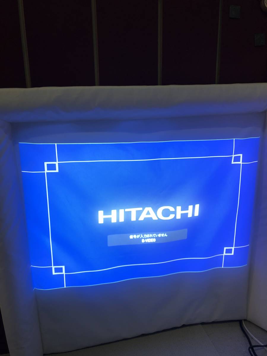 通電現状品☆液晶プロジェクター☆HITACHI/日立☆CP-WX625☆ランプ使用時間0時間☆美品☆ソフトケース付き_画像9