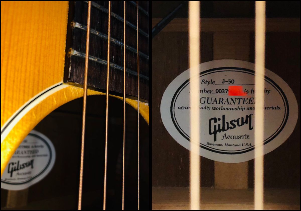 Gibson J-50 ギブソン ラージピックガード 2009年製 J-45同型