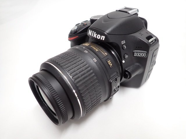 Nikon D3200 ダブルズームキット ニコン デジタル一眼レフカメラ カメラバッグ/説明書付 ショット数:580枚 ∬ 6C4EC-1_画像2