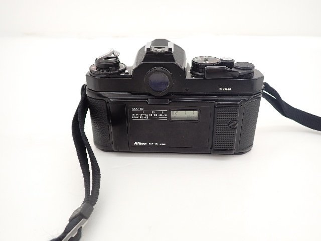 Nikon ニコン フィルム一眼レフカメラ FE2 ボディ MF-16付き + レンズ Ai-s MICRO-NIKKOR 55mm F2.8 ∽ 6C9EA-2_画像5