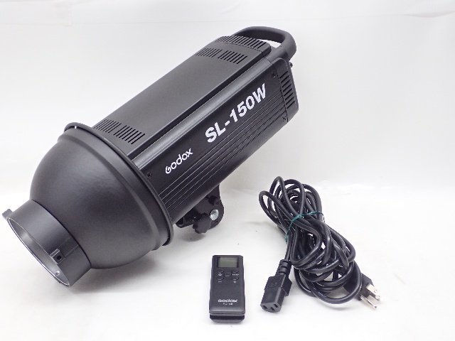 GODOX ゴドックス SL-150W ビデオライト 定常光ライト リモコン付き ¶ 6C7A7-3_画像1