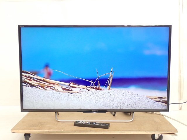 SONY フルハイビジョン 40V型液晶テレビ W730Cシリーズ ブラビア BRAVIA KJ-40W730C 2017年 YouTube対応 ソニー ◆ 6CA0D-10_画像1