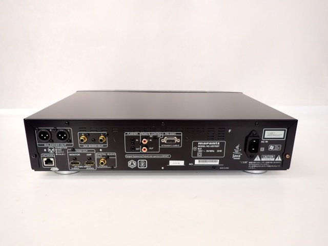 marantz マランツ CD/SACDユニバーサルプレーヤー UD7007 リモコン/説明書付き □ 6C9F5-4_画像4