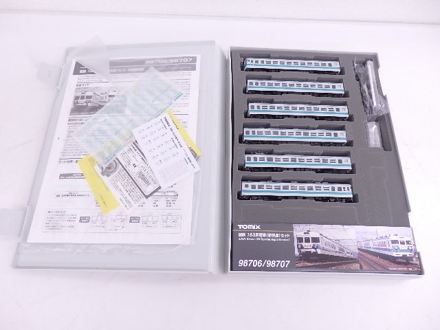 開封未使用 TOMIX/トミックス 鉄道模型 Nゲージ 国鉄 153系電車（新快速・高運転台）セット 6両 98707 ◆ 6CAB0-16_画像2