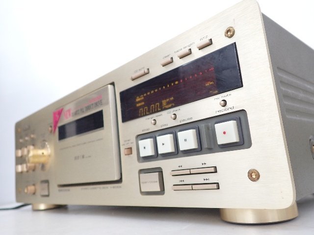 TEAC 3ヘッドシングルカセットデッキ V-8030S ジャンク品 ティアック ▽ 6CC45-5_画像1