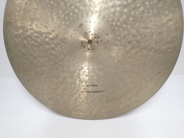 K.ZILDJIAN 22 CONSTANTINOPLE THIN RIDE OVERHAMMERED Kジルジャン 22インチ オーバーハンマード ライドシンバル ケース付 ∬ 6CC1A-5_画像3