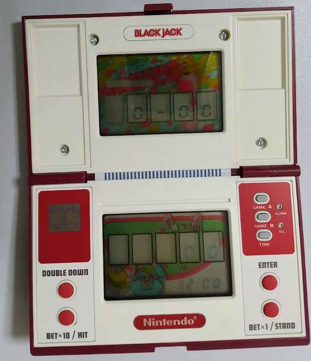  Game & Watch / Black Jack / operation verification ending / BLACK JACK