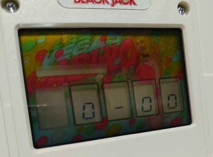  Game & Watch / Black Jack / operation verification ending / BLACK JACK