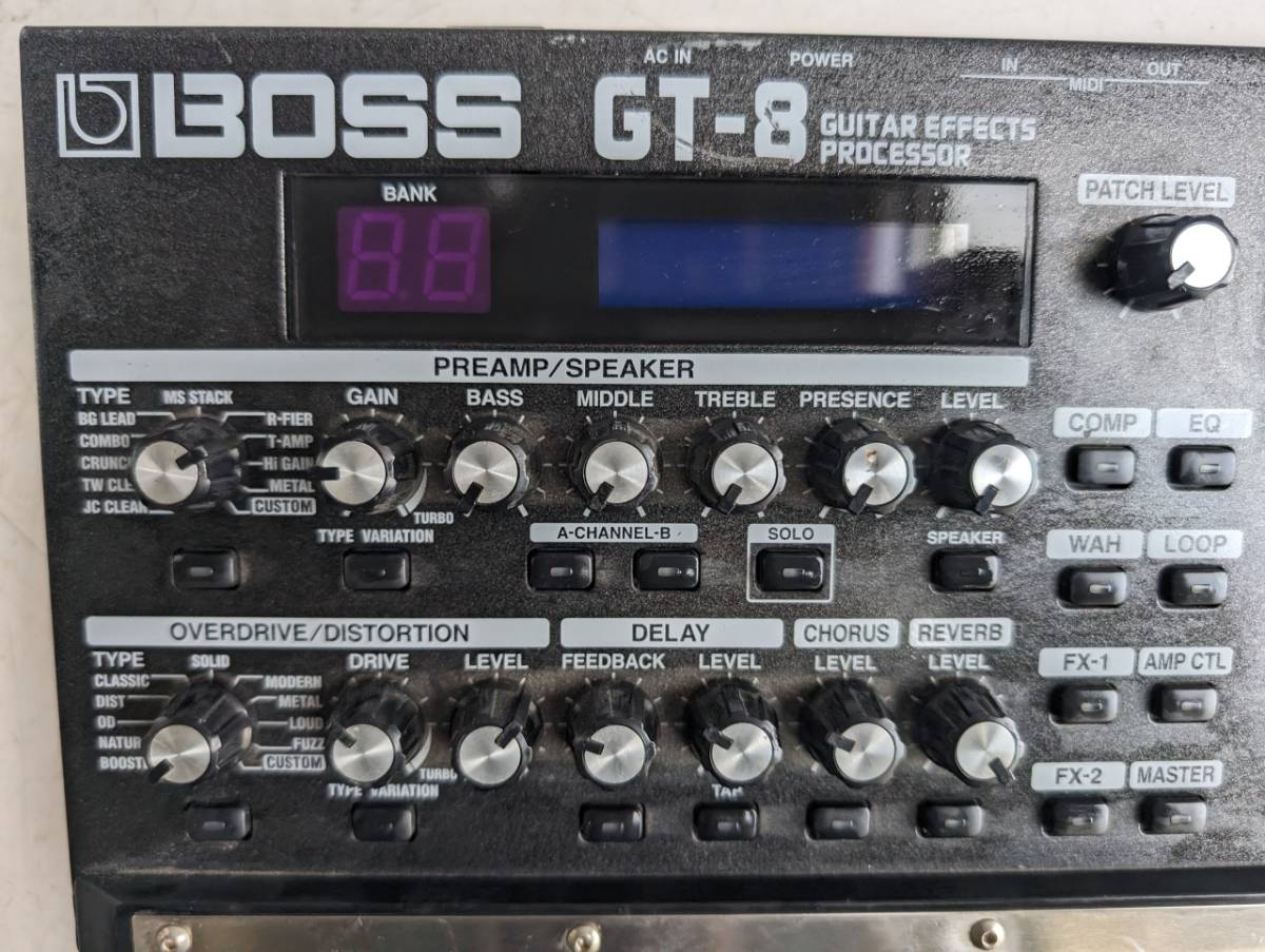 BOSS GT-8 マルチエフェクター 現状品_画像2