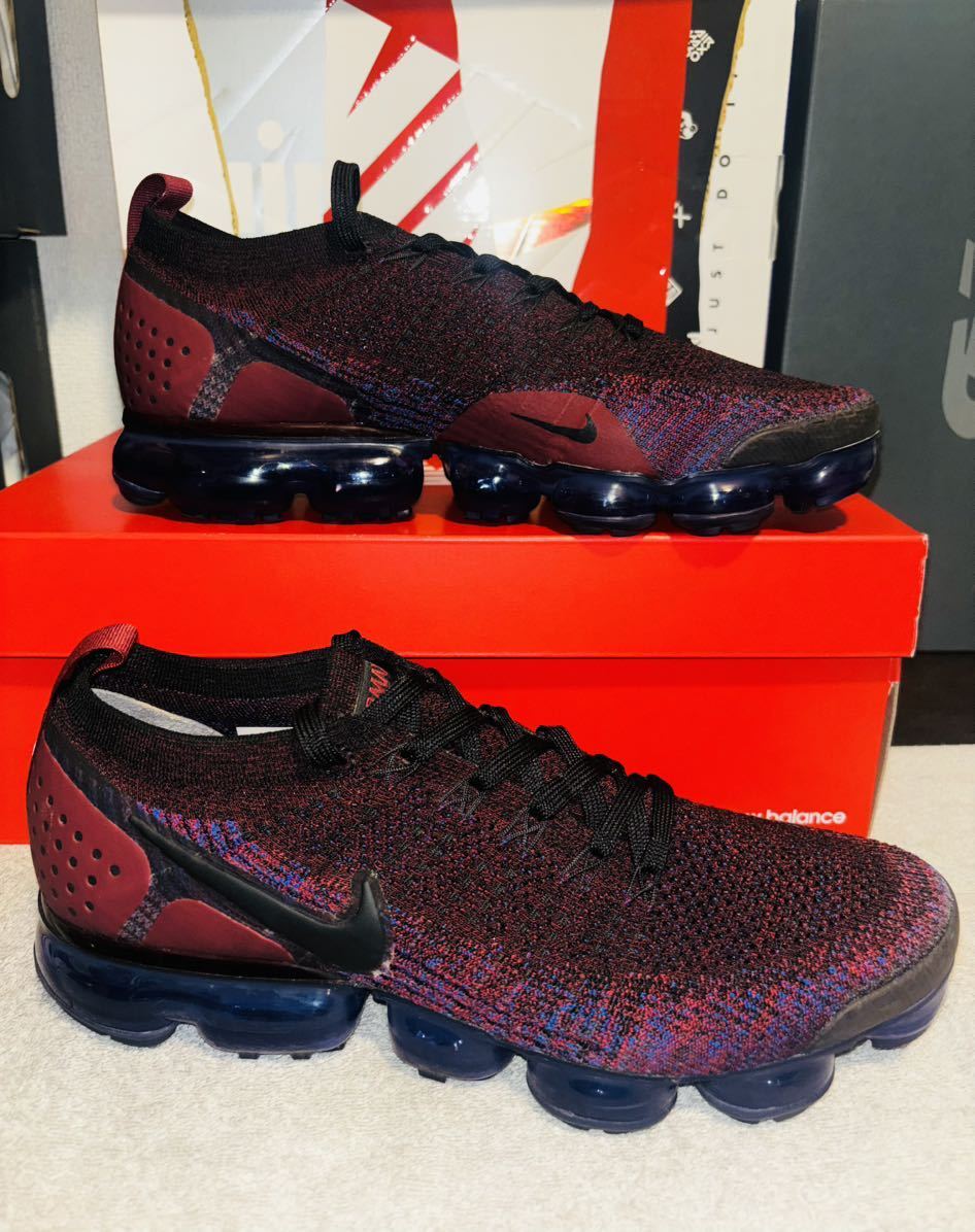 NIKE AIRMAX VAPORMAX 28.5 BWR02 ナイキ エアマックス ヴェイパーマックス レッド スニーカー 95 ジョーダン _画像4