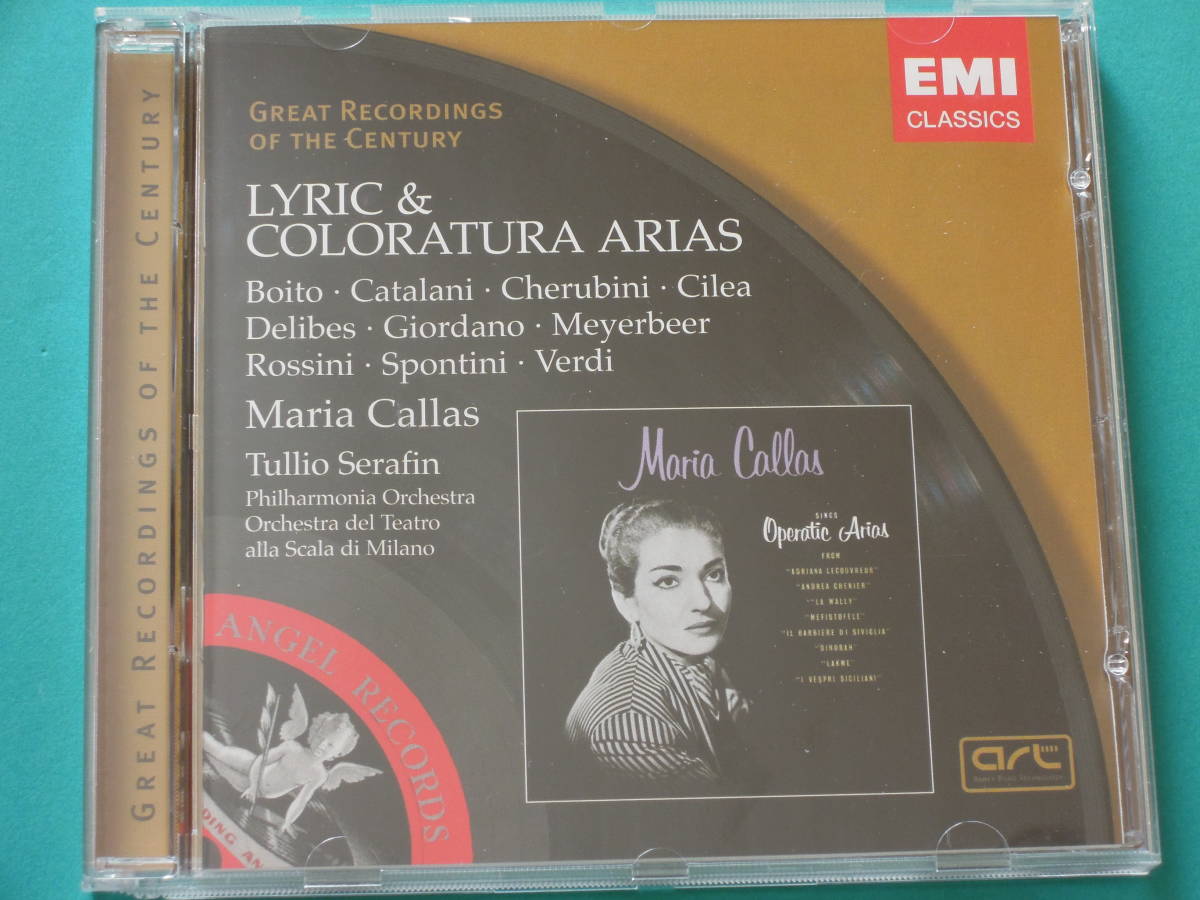 【美品】マリア・カラス MARIA CALLAS / LYRIC & COLORATURA ARIAS（輸入盤） ＊送料無料_画像1