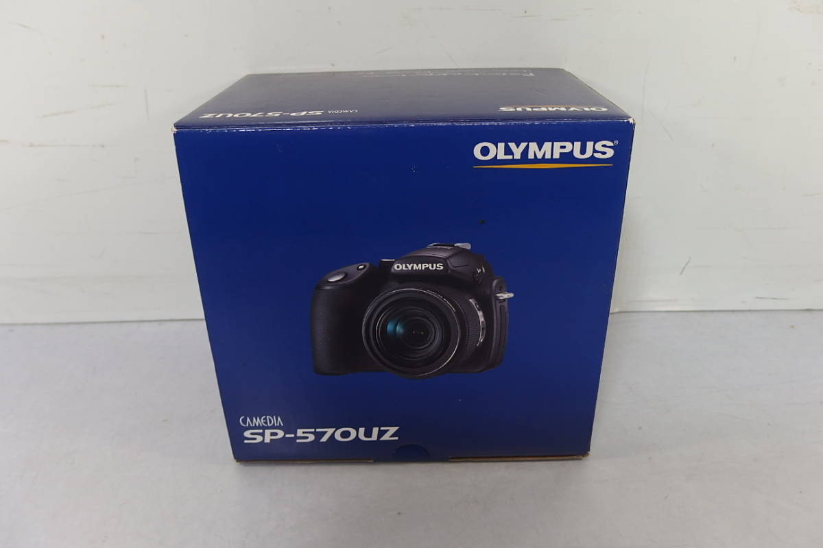 ◆未使用 OLYMPUS(オリンパス) 光学20倍超望遠ズーム搭載 広角26mm デジタルカメラ SP-570UZ 乾電池使用可能 強力手ぶれ補正搭載 デジカメ_画像1