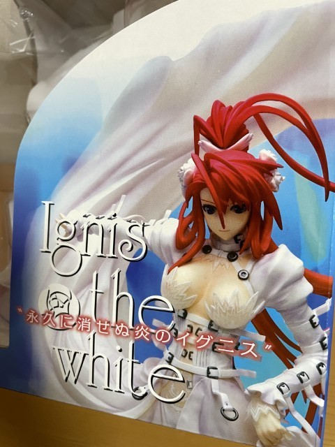 【未開封品ですが破損有り】塵骸魔京 Ignis the white 永久に消せぬ炎のイグニス　1/6スケールPVC塗装済み完成品_画像5