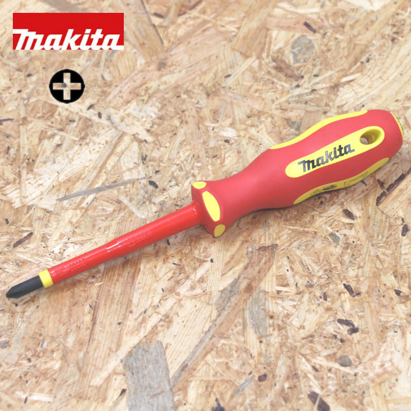  Makita (Makita) 1000v isolation Driver +2×100mm #2 plus screwdriver PH2 vde height voltage Driver B-66139