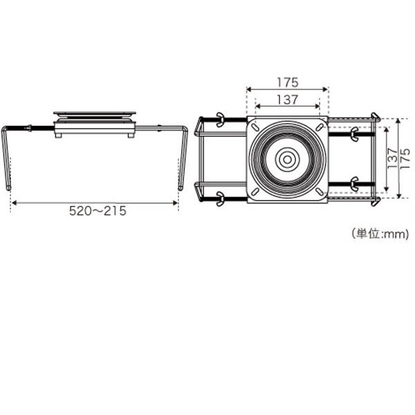 ◆新品　BMOジャパン◆　クランプオンスイベルベース_画像3