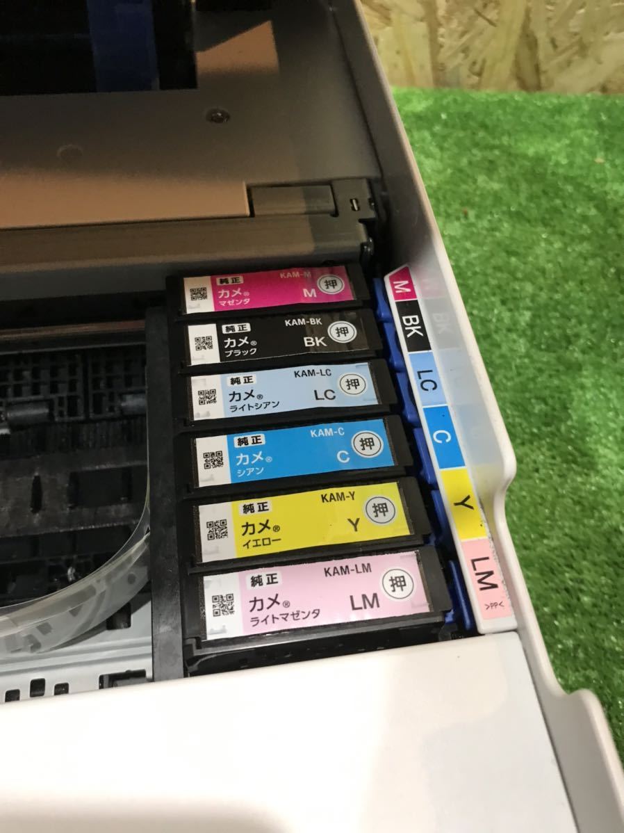 12A3 EPSON エプソン　カラリオ　複合機 EP-884AW モデルC561 通電ok 2021年製　未動作ジャンク　電源コード無し_画像6