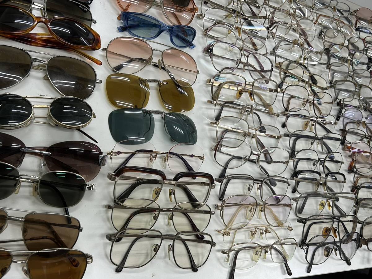眼鏡 大量 まとめて ブランド メガネ サングラス 度入り眼鏡 伊達 メガネフレーム ジャンク 112 25j-11-2_画像1