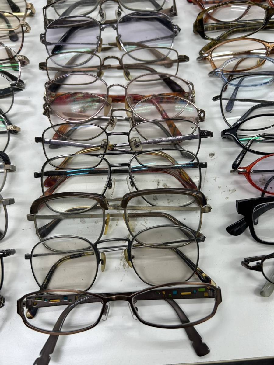 眼鏡 大量 まとめて ブランド メガネ サングラス 度入り眼鏡 伊達 メガネフレーム ジャンク 112 25j-11-2_画像8
