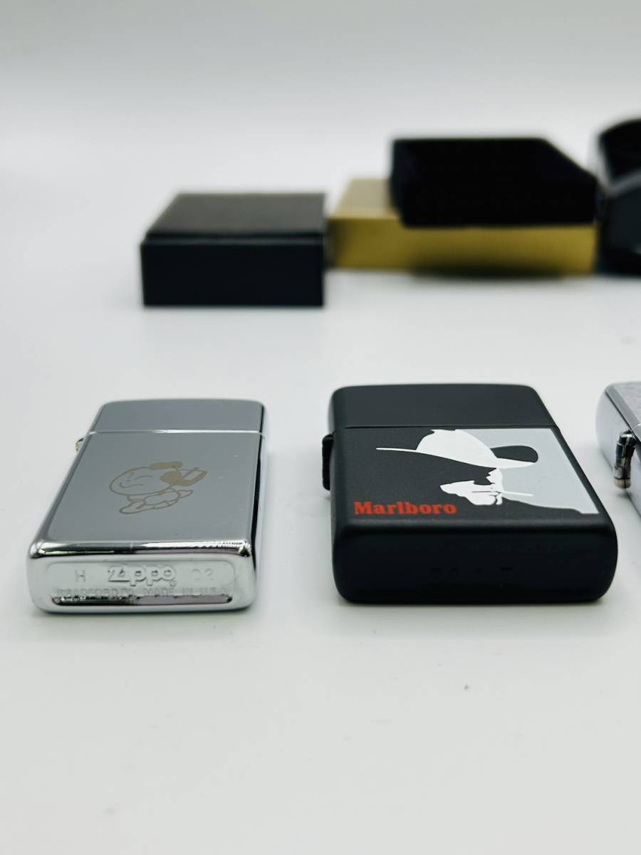 zippo おまとめ 佐川急便 飛脚/Marlboro-マルボロ-マルボロマン BKマット90年代前半など 29j-12-6_画像5