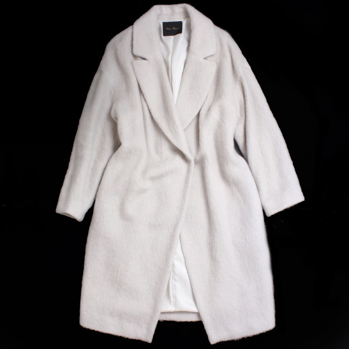 URBAN RESEARCH シャギーBigカラーCOAT 定価33,000円 フリーサイズ GREGE UR52-27O010 アーバンリサーチ ロングコート_画像1