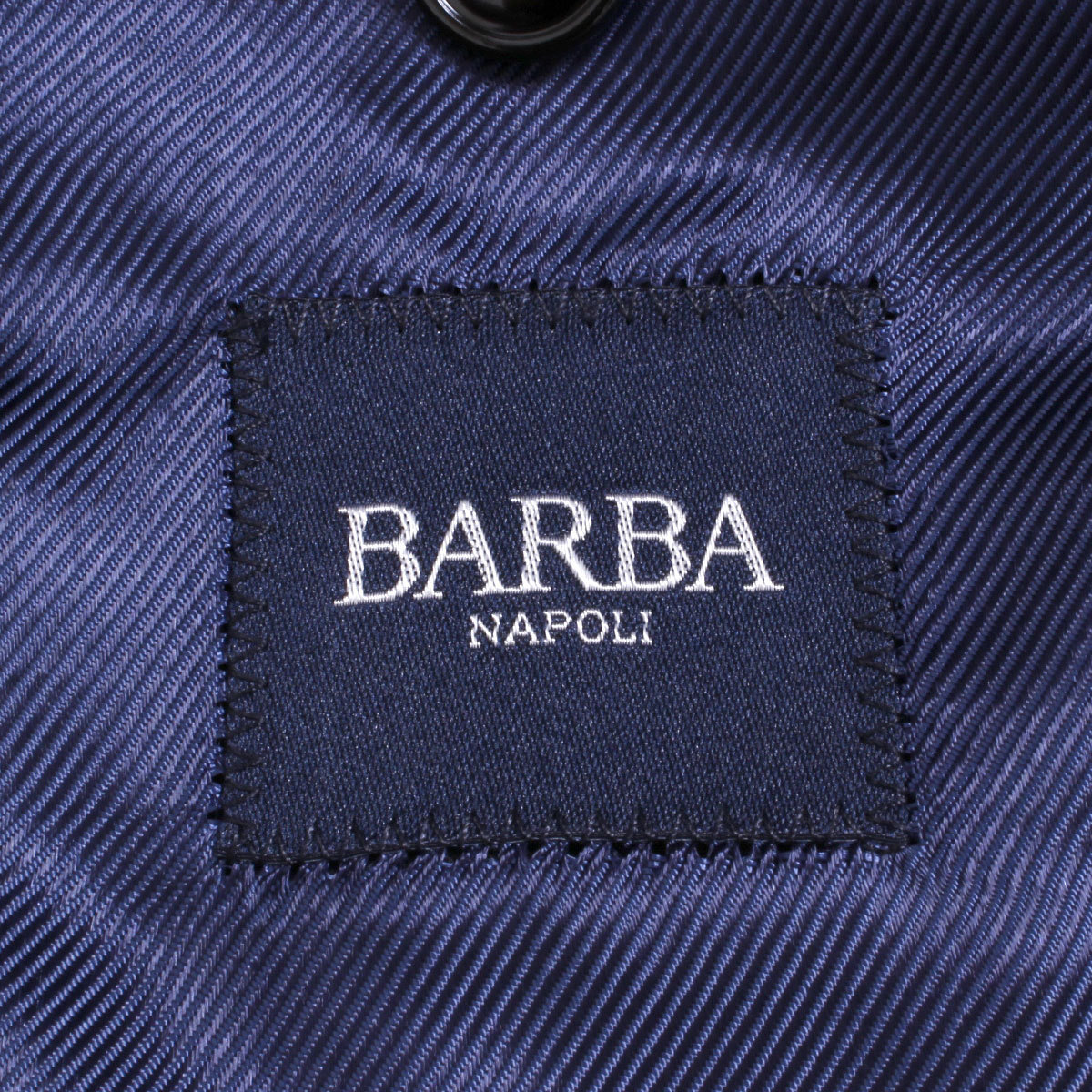 BARBA シングル3Bパッチポケットジャケット size48 ブラウン バルバ ウール テーラードジャケット_画像7