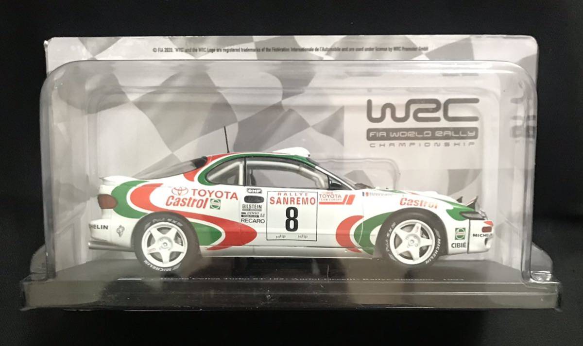 WRC*1/24 Toyota Celica turbo 4WD (1994) * world. Rally car collection 
